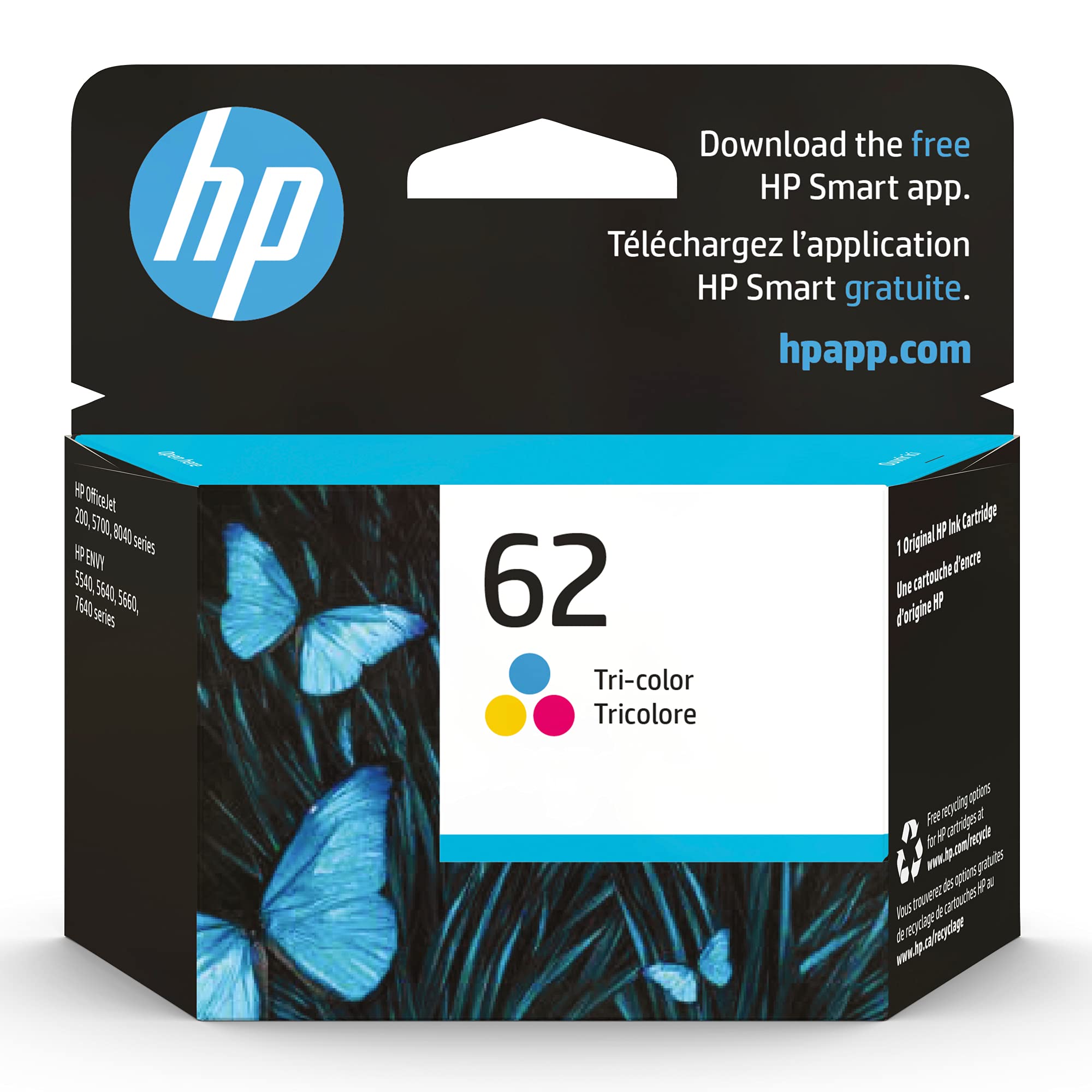 ventas de cartuchos hp 62 color